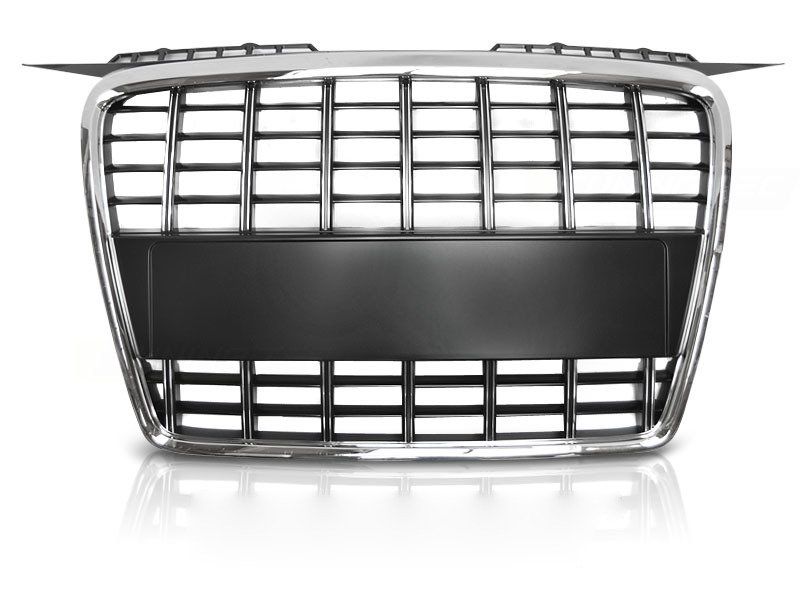 Griglia Sportiva Cromata Nera per Audi A3 (2005-2008) - Accessorio Tuning