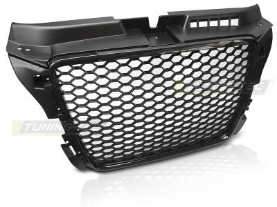 Griglia Sport Nero Lucido per Audi A3 (2008-2012) - Griglia Anteriore Sportiva