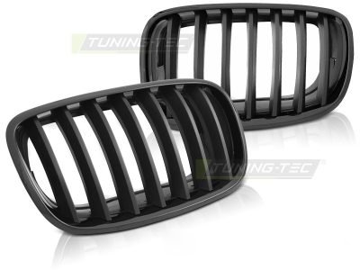Griglia Lucido Nero Opaco per BMW X5 E70 (08-), Griglia Anteriore Sportiva