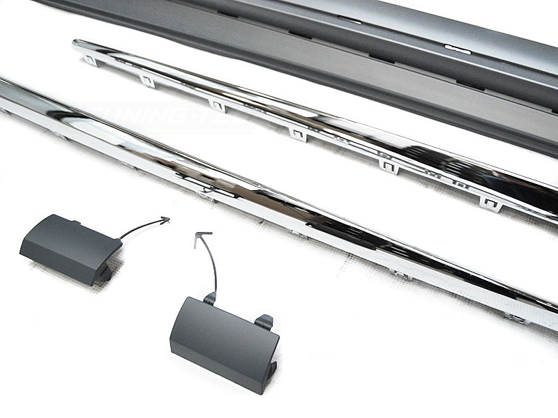 Minigonne Sport Cromato per Mercedes-Benz Classe S W222 (2013-2018) Long