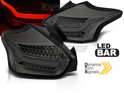 Ford Focus 3 15-18 Berlina 5 Porte Fumé Sequenziali LED per Illuminazione