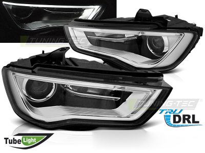 Fari Tube Luci Diurne per Audi A3 8V (anni 12-16) Anteriore, Coppia