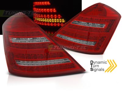 LED Fanali Posteriori Rosso Bianco Sequenziali per Mercedes W221 Classe S