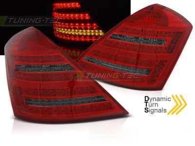 LED Fanali Posteriori Rosso Fumé Sequenziali per Mercedes W221 Classe S