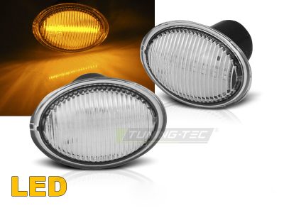 Fiat 500 07-/ Ford Ka 08-/ Lancia Ypsilon 04- Fari LED Bianchi Esterni