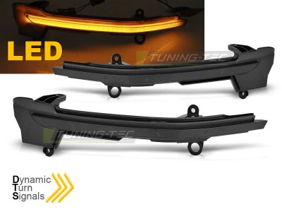 Laterale Direzione Nello Specchio Fumè LED Sequenziale per Seat Ateca 16
