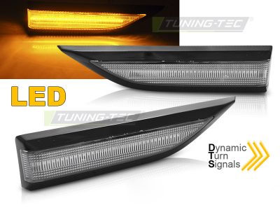 Laterale Direzione Nero Bianco LED Sequenziale per Volkswagen T6 (2015-2019)