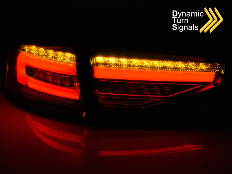 LED Bar Fanali Posteriori Rosso Bianco Sequenziali per Audi A4 B8 (2012-2015)