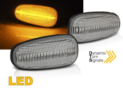 Opel Astra G/ Zafira A/ Frontera B Bianco LED Sequenziali Luci Anteriori