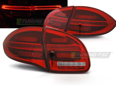 LED Fanali Posteriori Rosso Bianco per Porsche Cayenne (2010-2015) Fanali