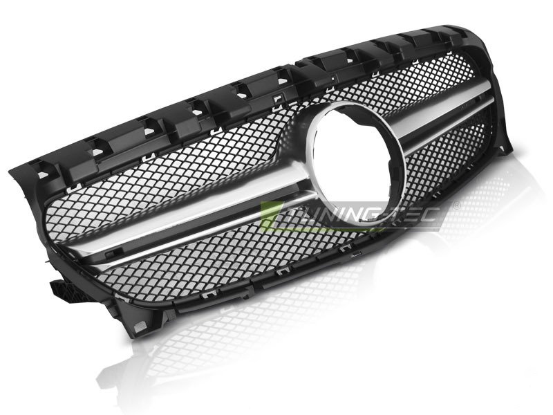 Griglia Nero Argento Sport Look per Mercedes CLA W117 (2013-2019)