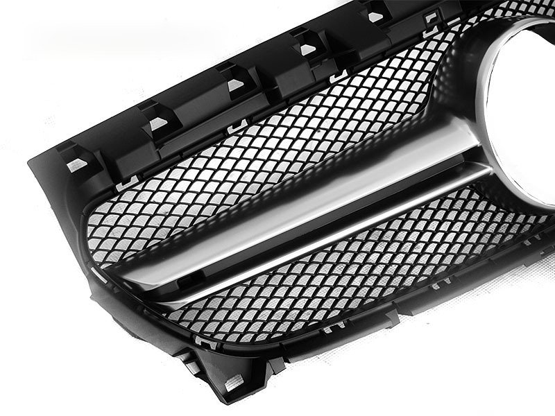 Griglia Nero Argento Sport Look per Mercedes CLA W117 (2013-2019)