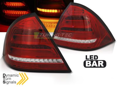 LED Bar Fanali Posteriori Rosso Bianco Sequenziali per Mercedes W203 Berlina