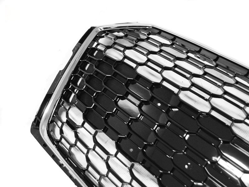 Griglia Sportiva Cromata Nera Lucida per Audi A5 (2016-2019)
