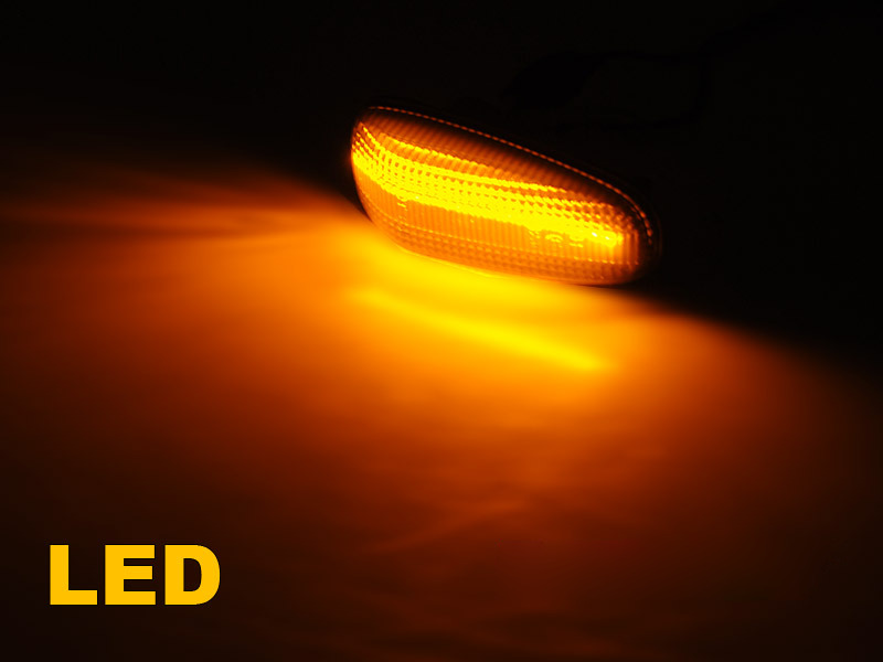 Laterale Direction Fumé LED per Mercedes W124 W210 (anni 1984-2002)