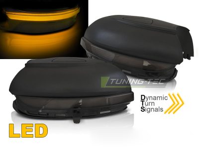Laterale Direzione Nello Specchio Fumè LED Sequenziale per Volkswagen Golf 6
