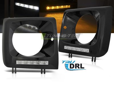Headlightsled DRL Nero per Mercedes W461 (01-12) - Luci Diurne Nere