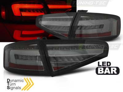 LED Bar Fanali Posteriori Fumé Sequenziali per Audi A4 B8 (2012-2015) Berlina