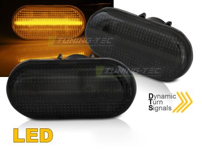 Laterale Direzione Fumè LED Sequenziale per Renault Clio / Megane / Scenic