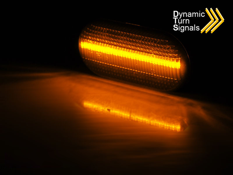 Laterale Direzione Fumè LED Sequenziale per Renault Clio / Megane / Scenic