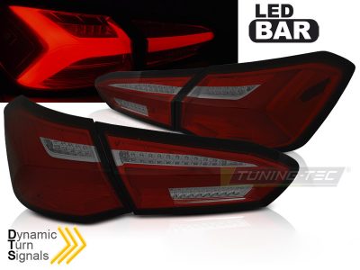 LED Fanali Posteriori Rosso Fumé Sequenziali per Ford Focus 4 (2018-2021)
