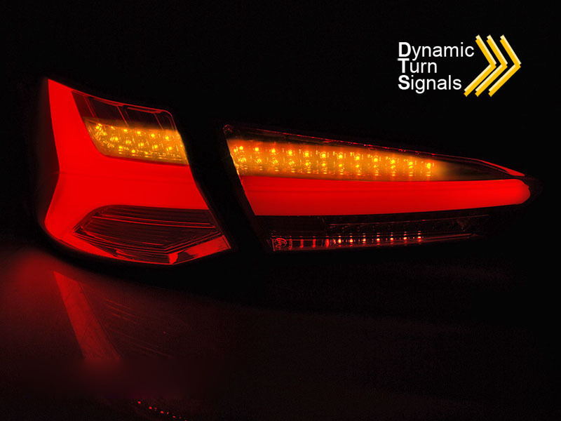 LED Fanali Posteriori Rosso Fumé Sequenziali per Ford Focus 4 (2018-2021)
