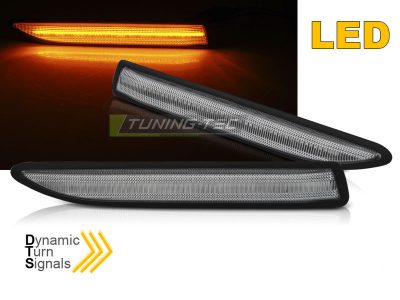 Laterale Direction Trasparente LED Sequenziali per Ford Mondeo MK IV (2007-2014)