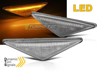 Laterale Direzione Bianco LED Sequenziale per Ford Focus MK1