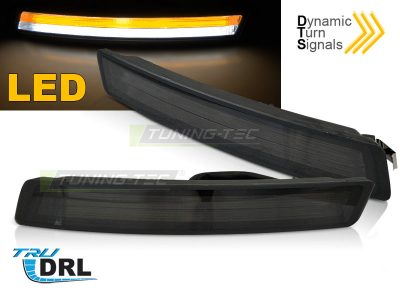 Frontale Fumè Luci Diurne Sequenziali LED per Volkswagen New Beetle 06-10