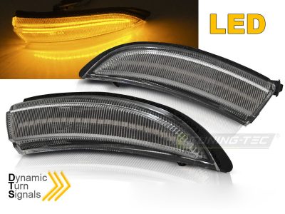 Ford Fiesta MK7 13-16 Sequenziali LED Bianco per Illuminazione Anteriore Auto