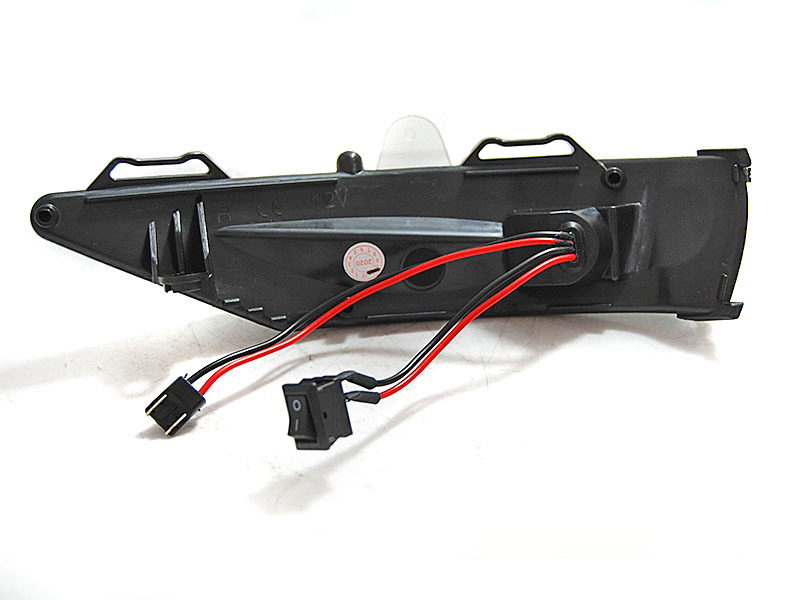LED Indicatori Laterali Nello Specchio Fumè Sequenziale per Ford Fiesta MK8