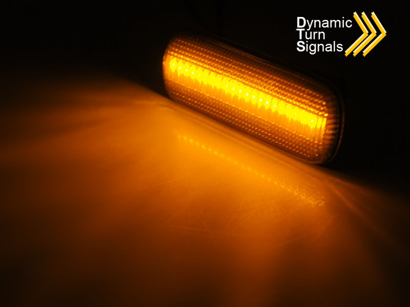Laterale Direzione Nello Specchio Fumè LED Sequenziale per Citroën C4 04-11