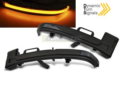 Laterale Indicator Nello Specchio Fumè LED Sequenziale per Peugeot 308 (13-21)