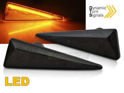 Laterale Direzione Fumè LED Sequenziale per Renault Megane MK2