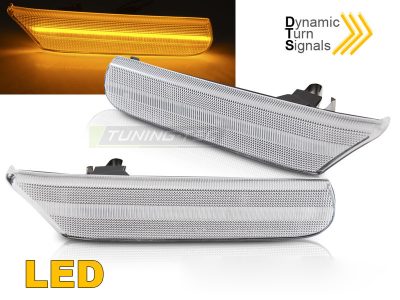 Laterale Direzione Bianco LED Sequenziale per Porsche 911 996