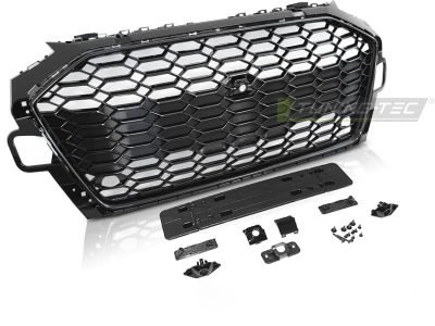 Griglia Sportiva Nero Lucido PDC per Audi A4 B9 (2020-2024)