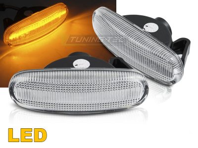 Fiat Punto / Panda / Stilo / Idea / Linea / Multipla Bianco LED Sequenziali