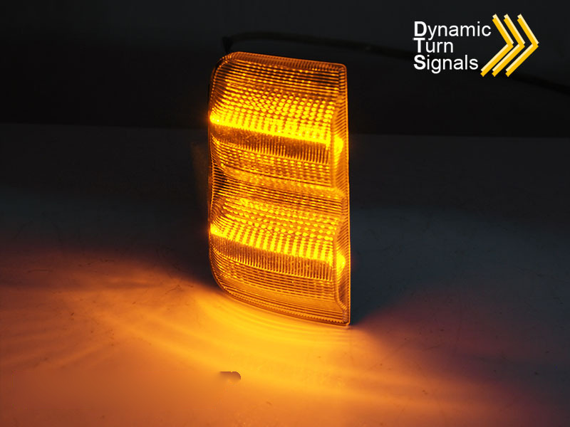 Laterale Indicator Nello Specchio LED Bianco Sequenziale per Peugeot Boxer