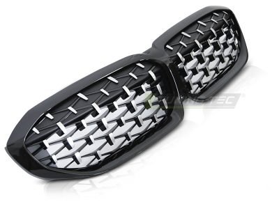 Griglia Diamond Nero Lucido per BMW G20/G21 (2019-2022) - Griglie Sportive