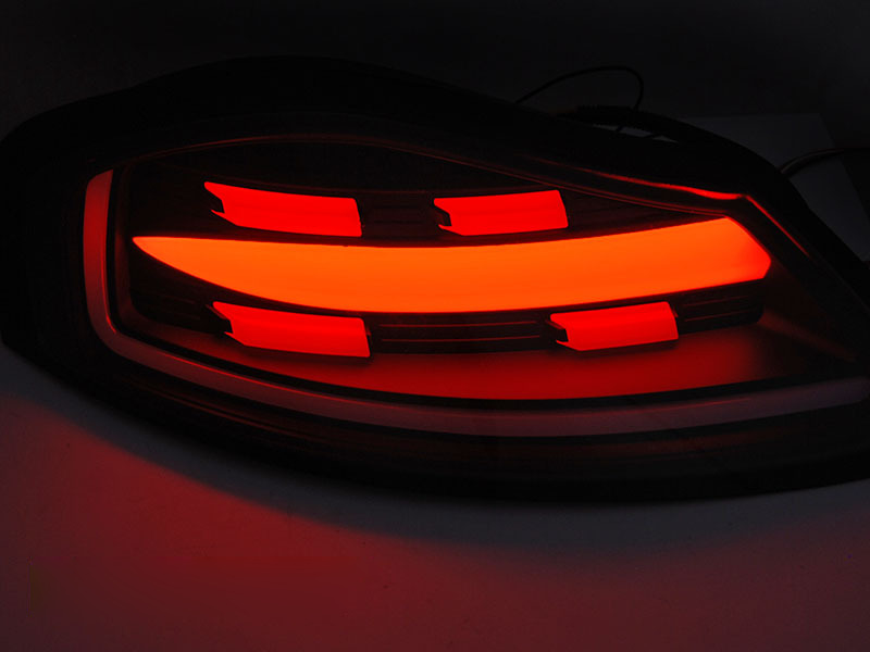 LED Bar Fanali Posteriori Nero Sequenziali per Porsche Boxster 986 (1996-2004)