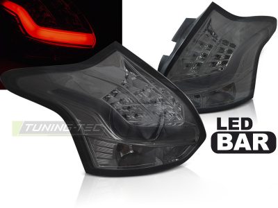 Ford Focus 3 11-10.14 Berlina 5 Porte Fumé LED Bar per Auto Tuning Accessori
