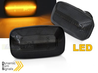Laterale Direzione Fumosa LED Sequenziale per Toyota Land Cruiser 70 80 90 100