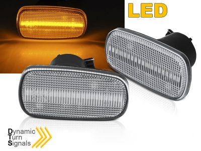 Laterale Direzione Bianco LED Sequenziale per Toyota Land Cruiser 120 (03-09)