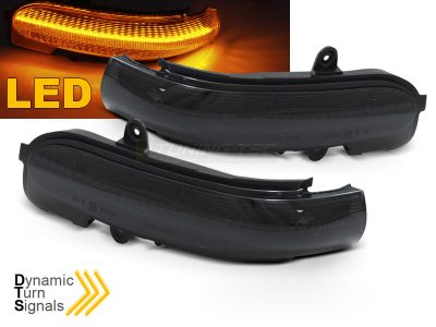 Laterale Direzione Nello Specchio Fumè LED Sequenziale per Mercedes W203 T203