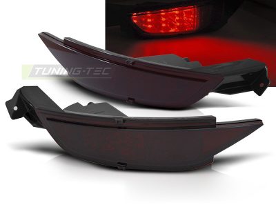 LED Fendinebbia Rosso Fumé Ford Fiesta MK7 08-16, Luci Anteriori Rosse