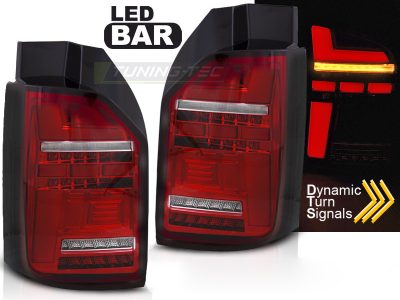 LED Bar Fanali Posteriori Rosso Bianco Sequenziali per Volkswagen T6