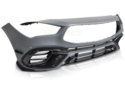 Anteriore Paraurti Sport Nero Style PDC per Mercedes CLA W118 (2019-2023)