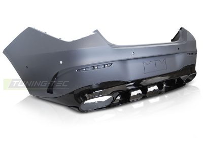 Posteriore Paraurti Sport Nero per Mercedes CLA W118 (anni 19-23)