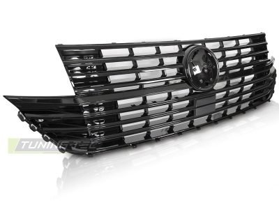 Griglia Nero Lucido W/Logo Base per Volkswagen T6 (anni 20-) Griglia Sportiva