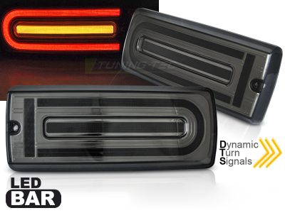LED Bar Fanali Posteriori Fumé per Mercedes W463 Classe G (1990-2018)